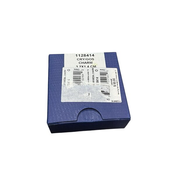 Swarovski Superstar Charm or Pendant Gold Tone Yellow Crystals Star New Gift Box - Picture 4 of 4